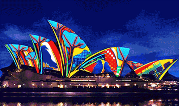 Lễ hội ánh sáng Sydney – đáng để xem một lần trong đời