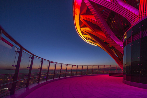 Thiết kế chiếu sáng tháp canh Olympic Bắc Kinh