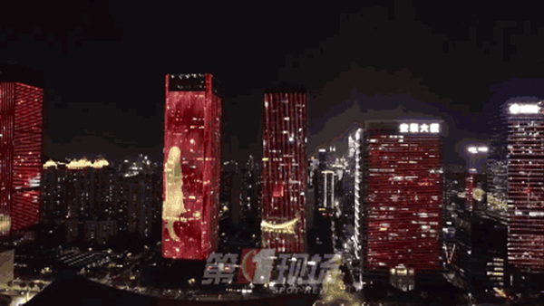 Ngập tràn màu sắc cảnh đêm Quốc Khánh Trung Quốc 2019