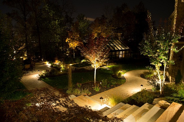 Các loại đèn chiếu sáng sân vườn, đèn chiếu cây thịnh hành bậc nhất [2021]