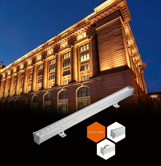 Đèn LED Wall Washer và ứng dụng tuyệt vời trong chiếu sáng mặt đứng toà nhà